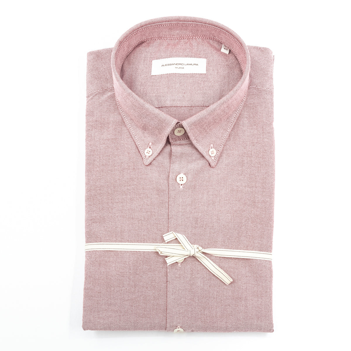 Camicia Oxford Rosa Antico Button Down
