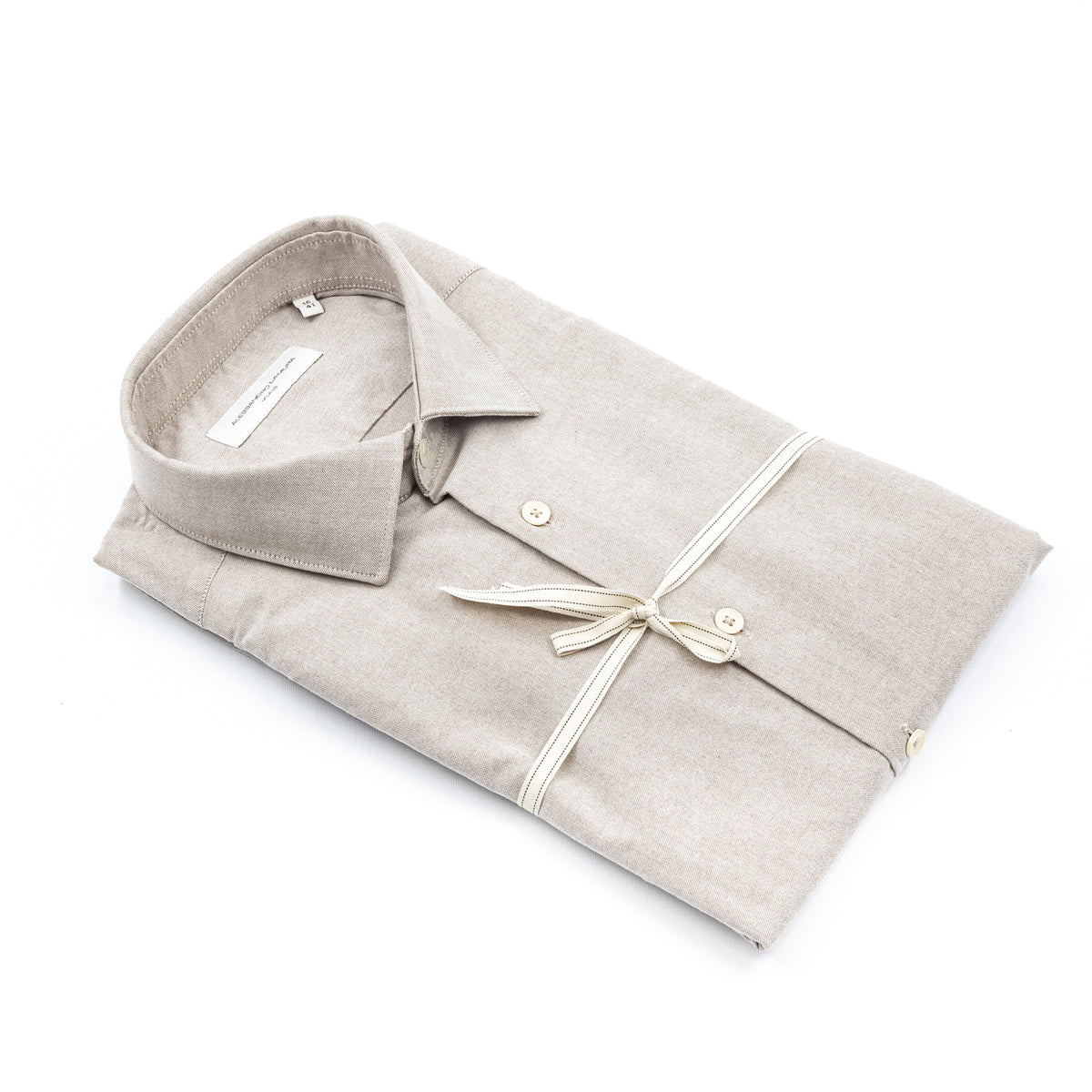 Camicia Oxford Beige
