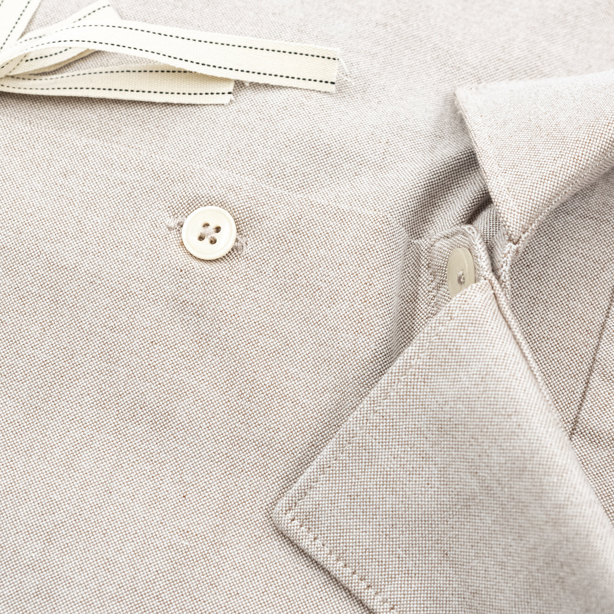 Camicia Oxford Beige