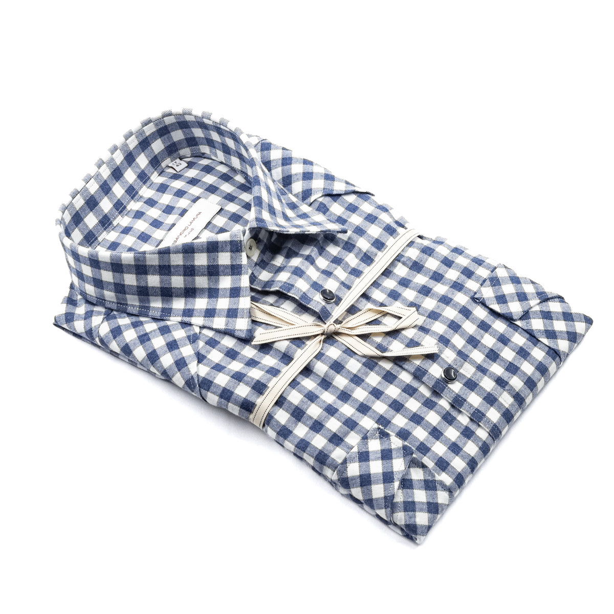 Camicia a Quadri Vichy Blu e Bianca