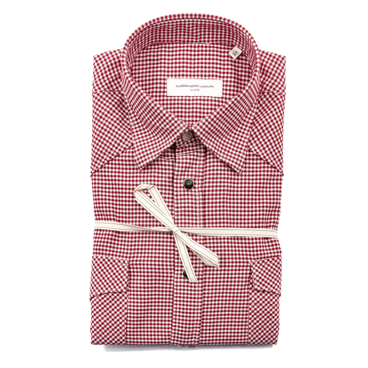 Camicia Vichy Rossa e Bianca