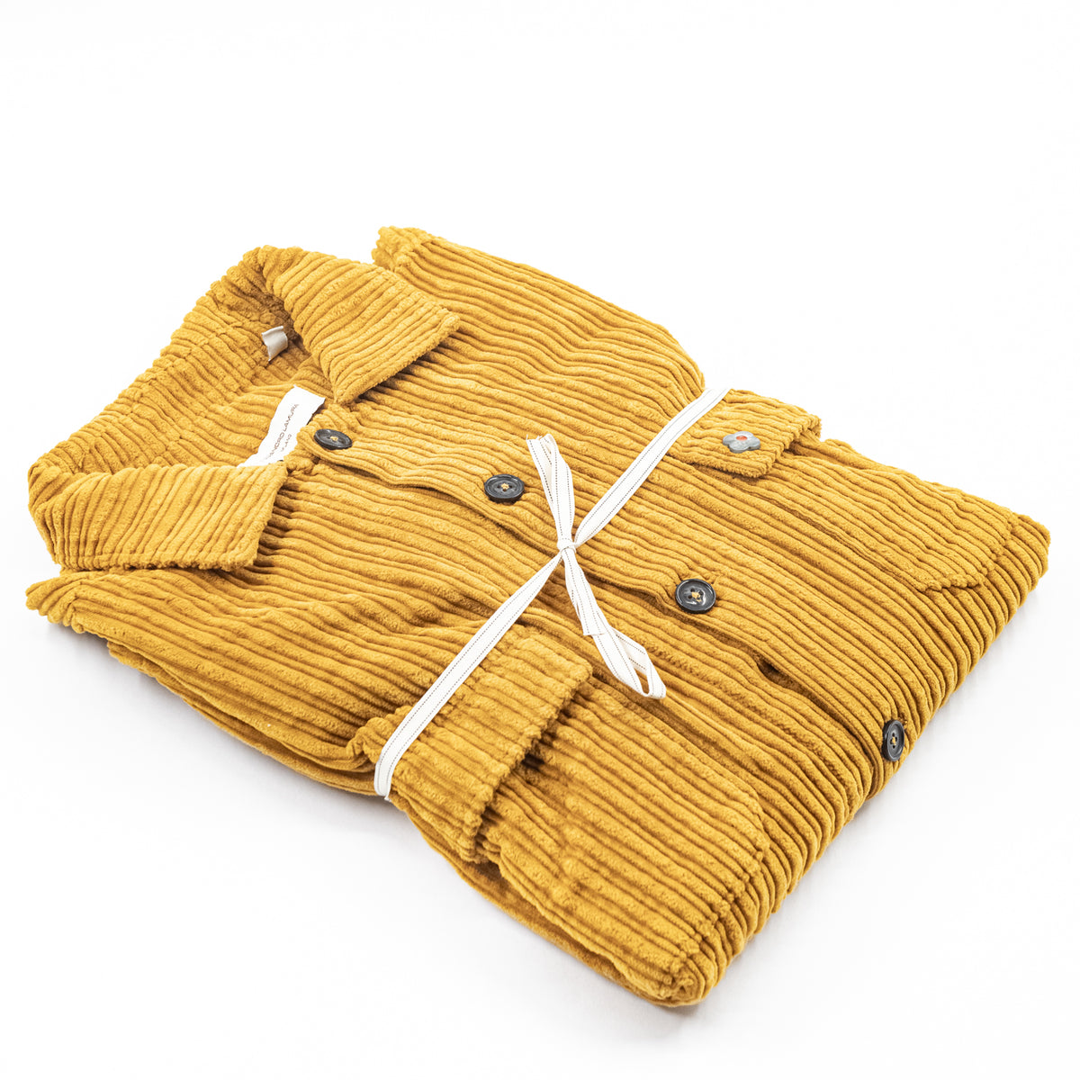 Giacca in Velluto a Coste Senape