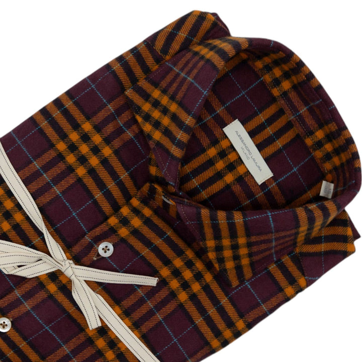 Camicia in Flanella a Quadri
