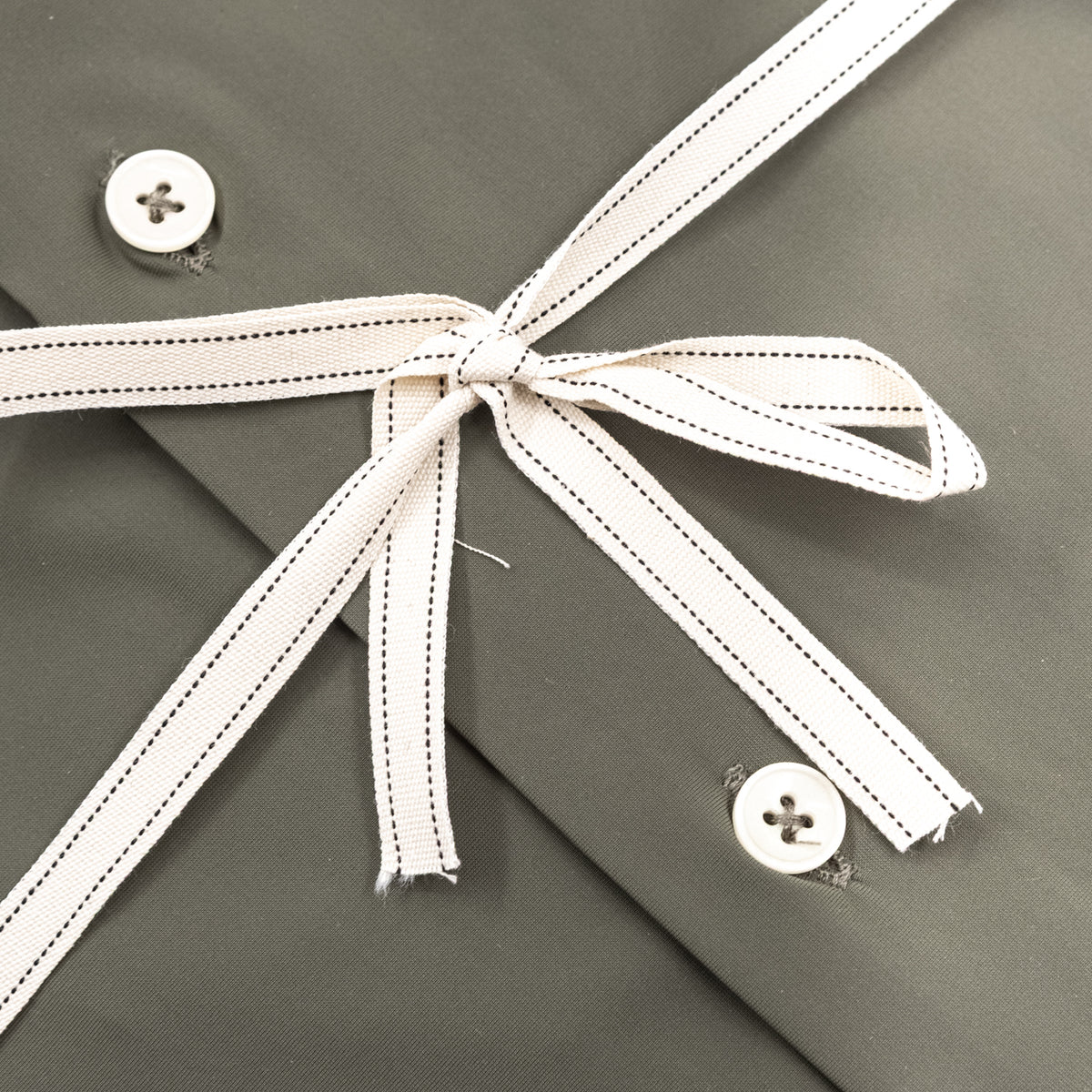 Camicia Verde Salvia Collo Classico