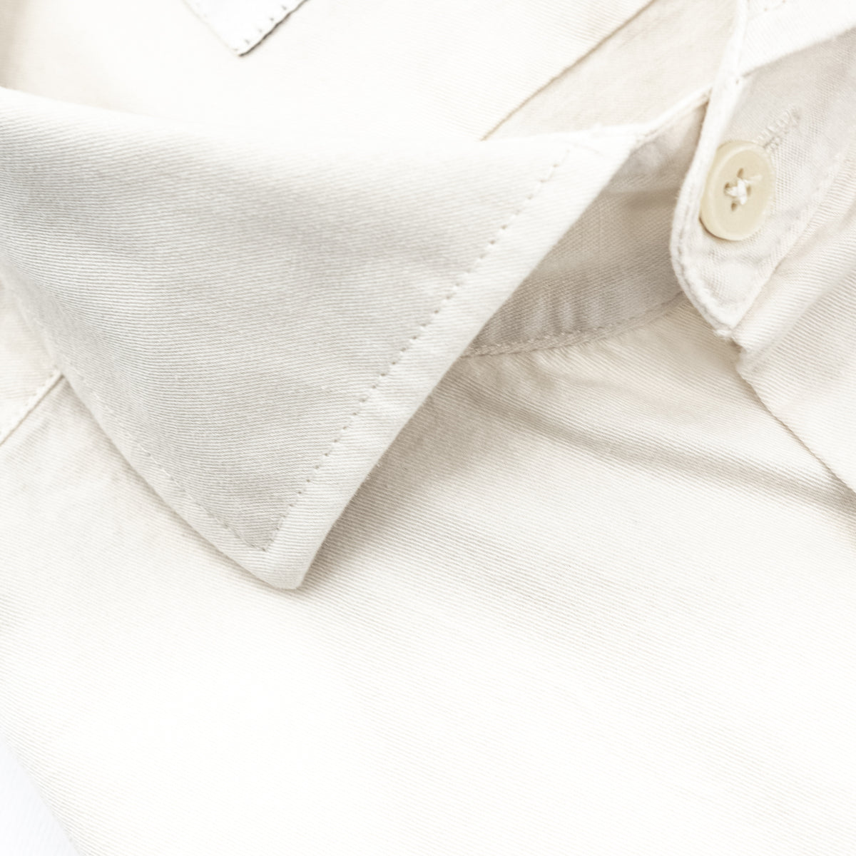 Camicia Bianco Avorio con Colletto Classico