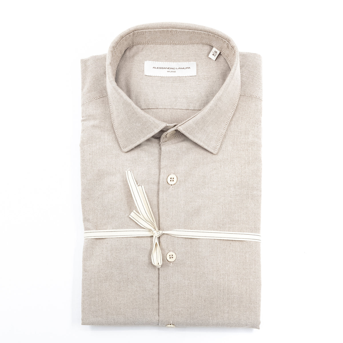 Camicia Oxford Beige