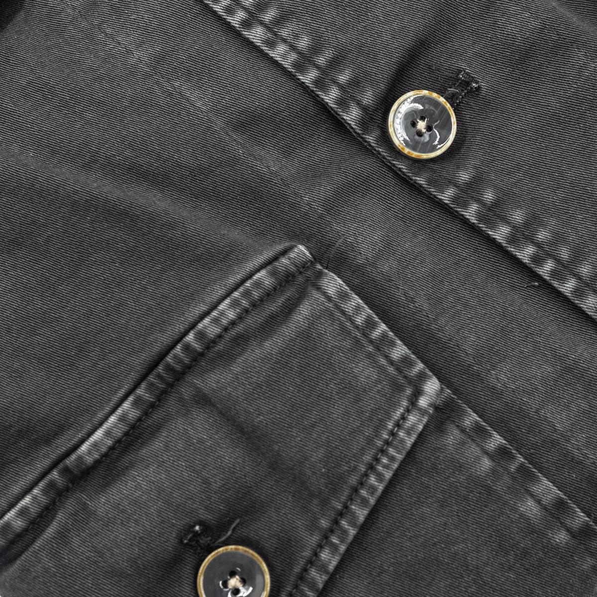 Giacca Camicia Grigio Antracite Effetto Washed