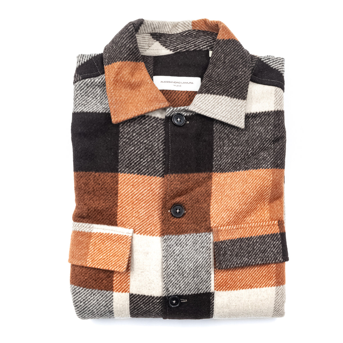 Giacca Camicia a Quadri Multicolor