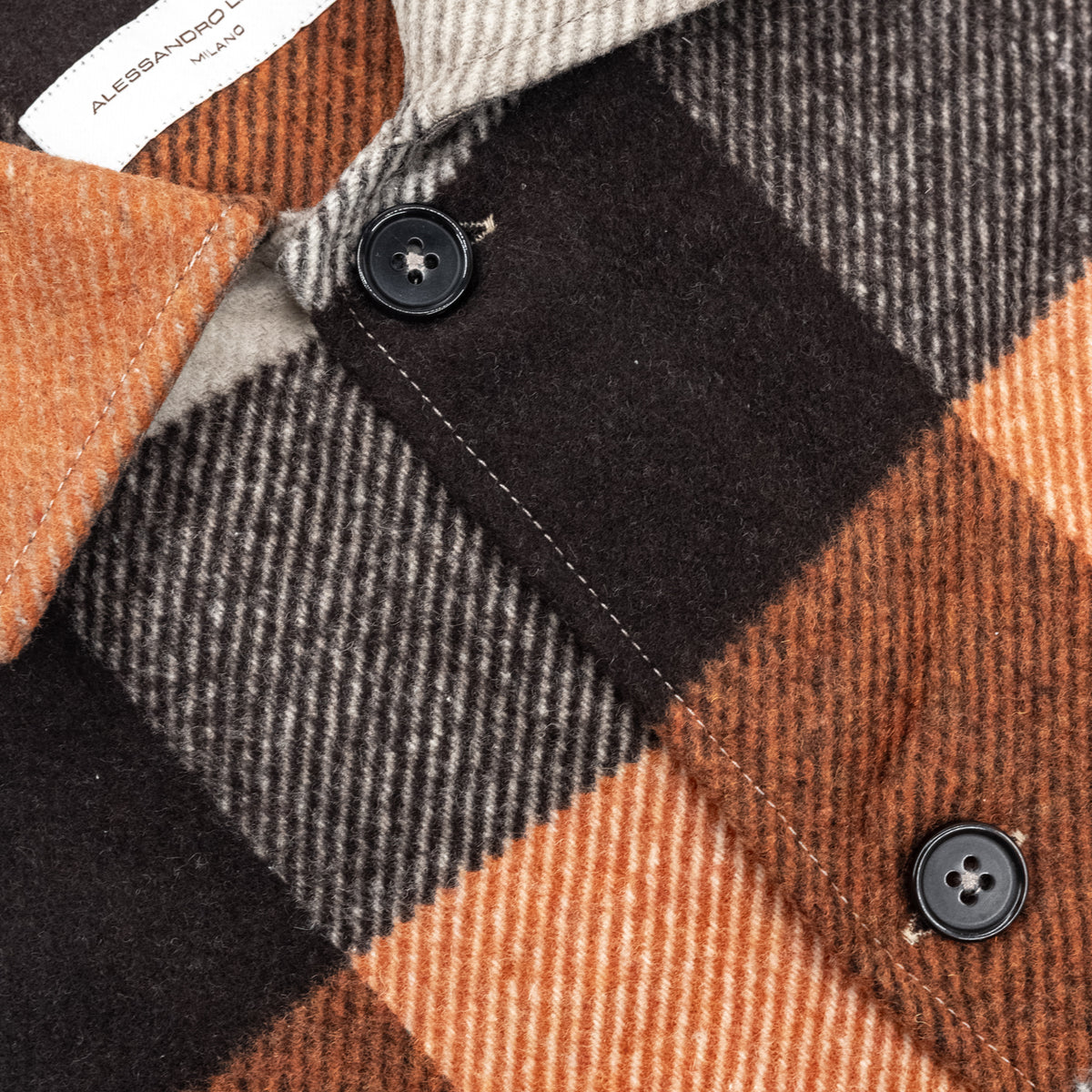 Giacca Camicia a Quadri Multicolor