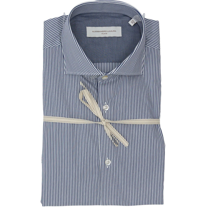 Camicia Fantasia A Riga – 100%Cotone
