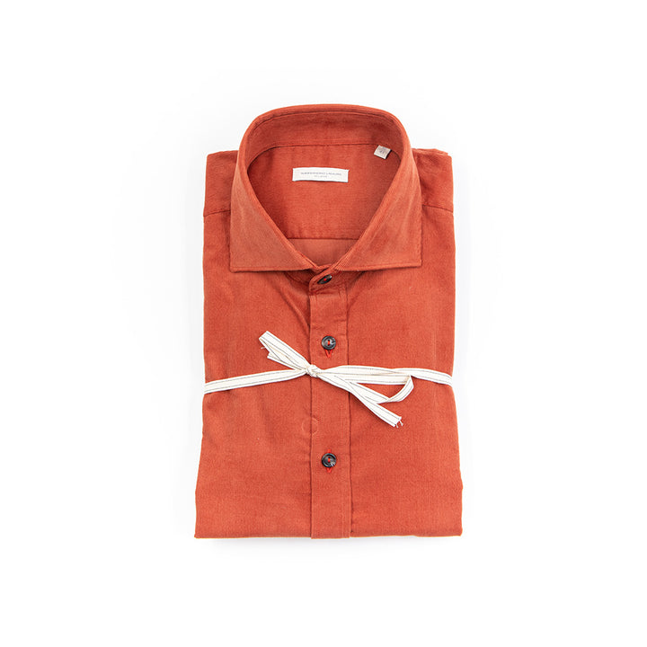 Camicia In Velluto – 100%Cotone – Collo Francese
