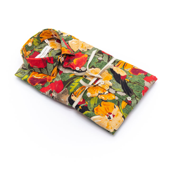 Camicia con Stampa Floreale