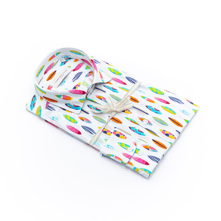 Camicia con Stampa Surf