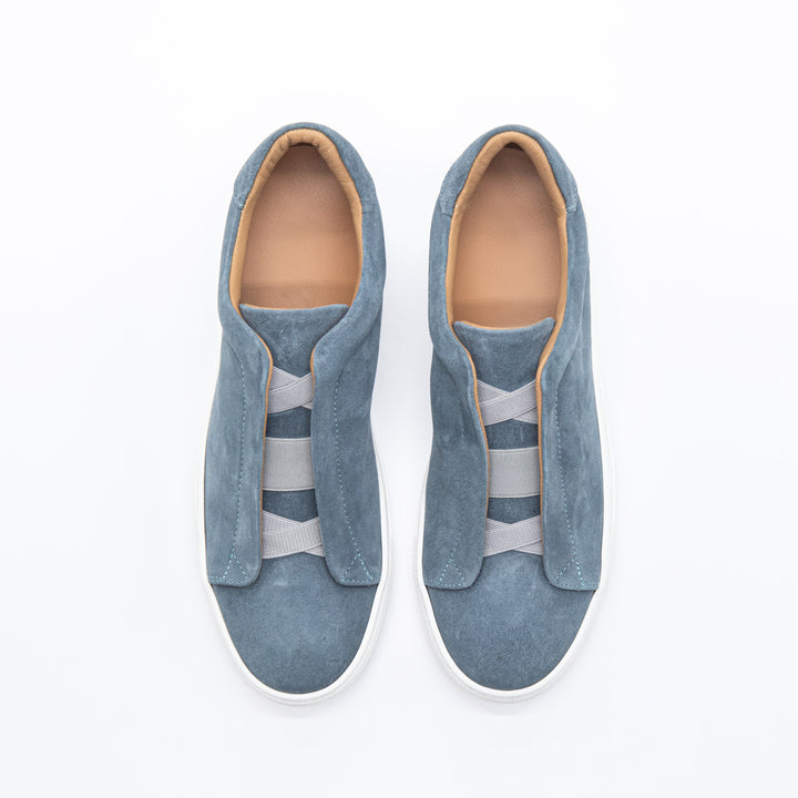 Sneakers in Pelle Scamosciata
