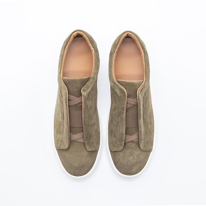 Sneakers in Pelle Scamosciata