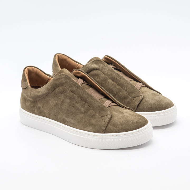 Sneakers in Pelle Scamosciata