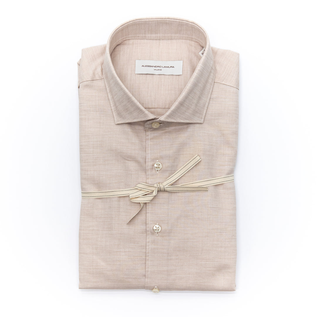 Camicia Beige in cotone