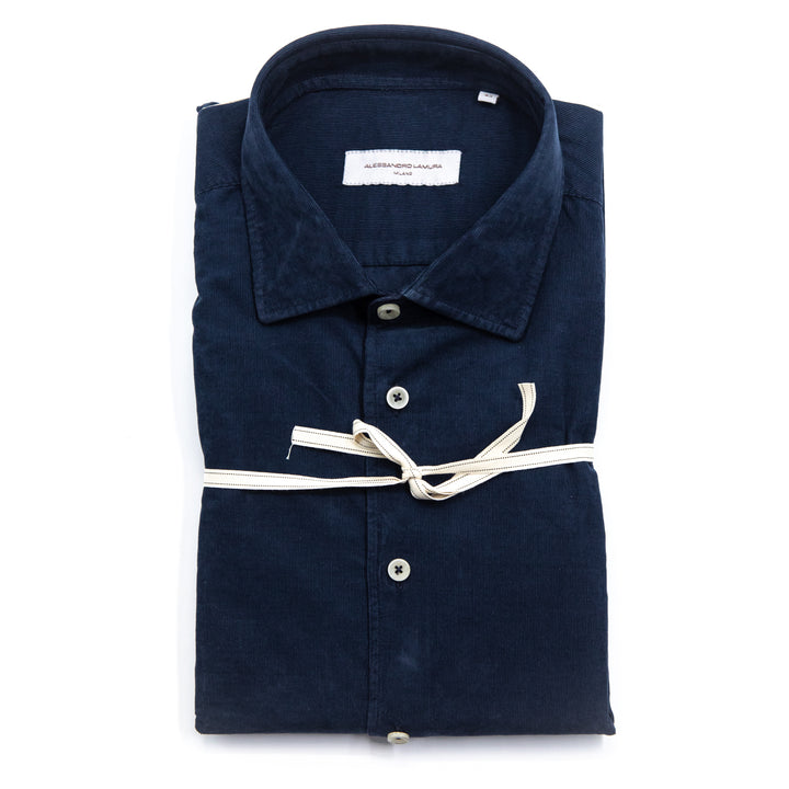 Navy Corduroy Shirt