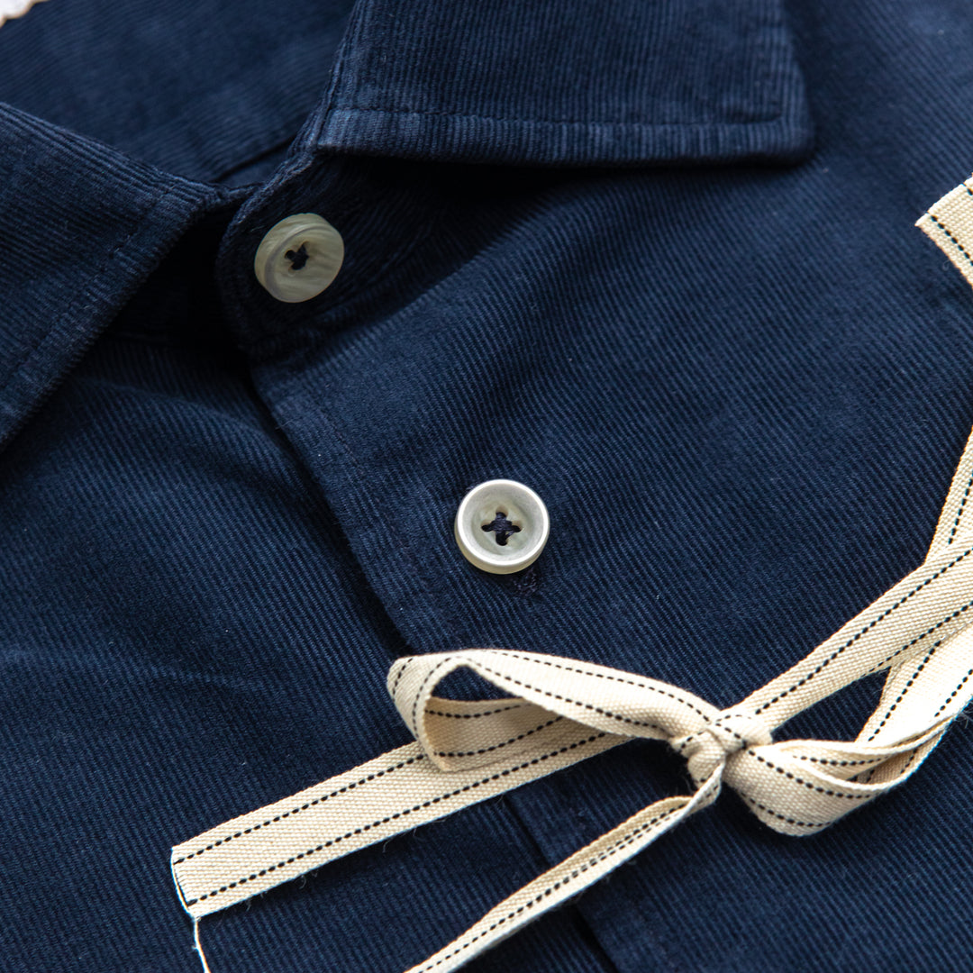 Navy Corduroy Shirt
