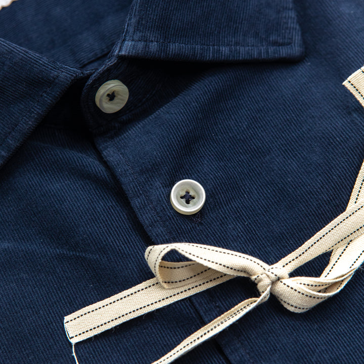 Navy Corduroy Shirt