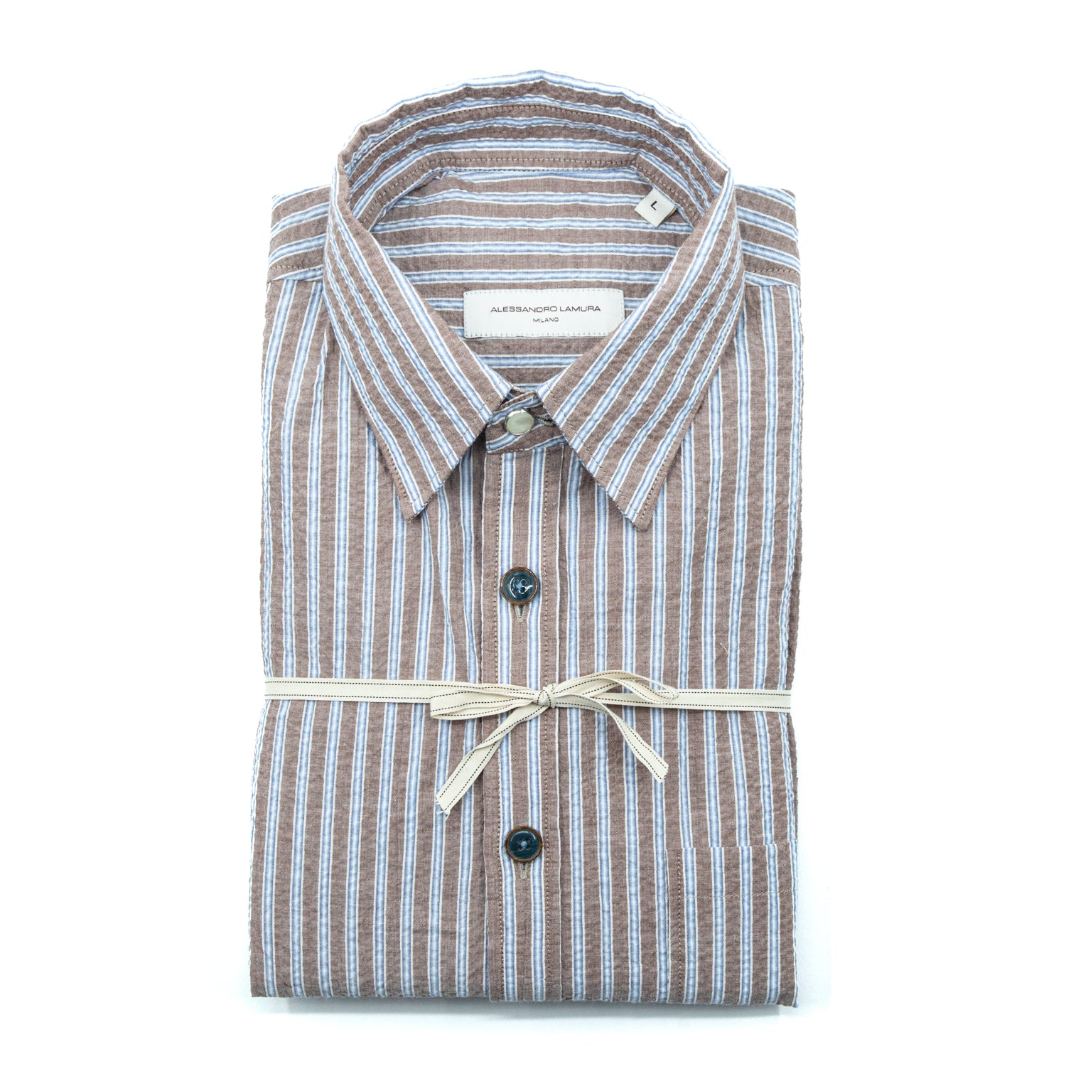Alessandro Lamura シャツ Men's patterned shirt Alessandro Lamura