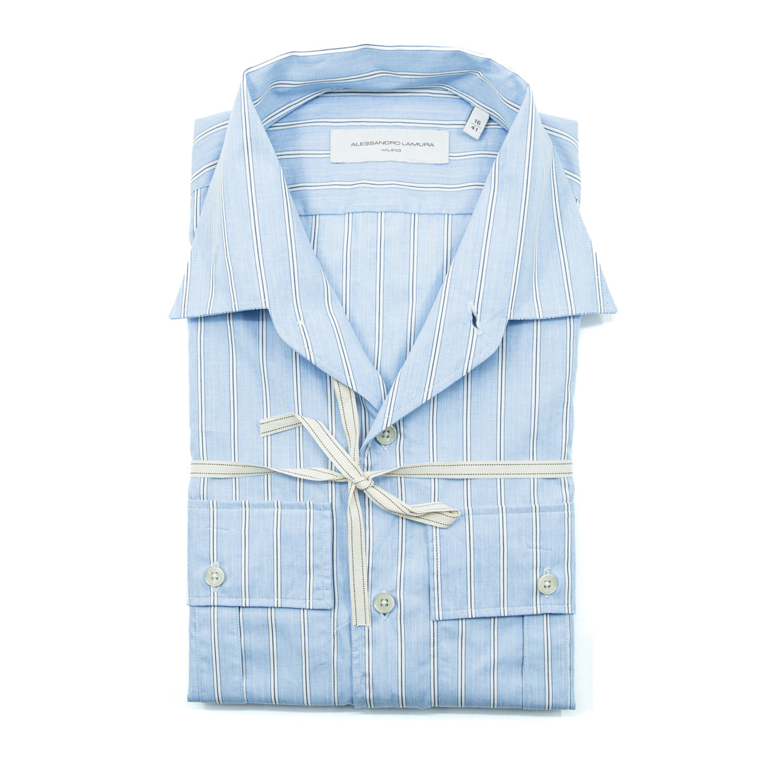 Blue Striped Shirt