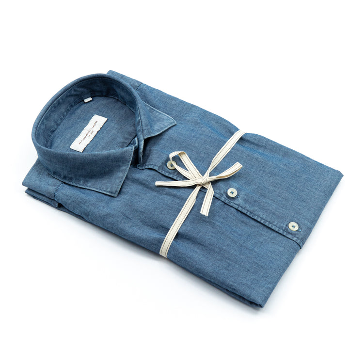 Light Wash Denim Shirt