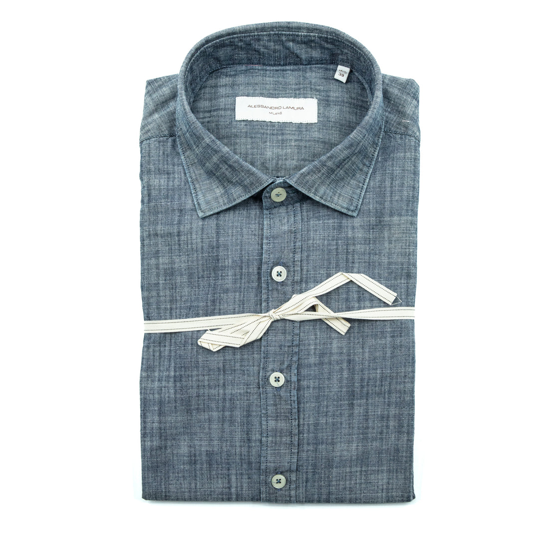 Grey Denim Shirt
