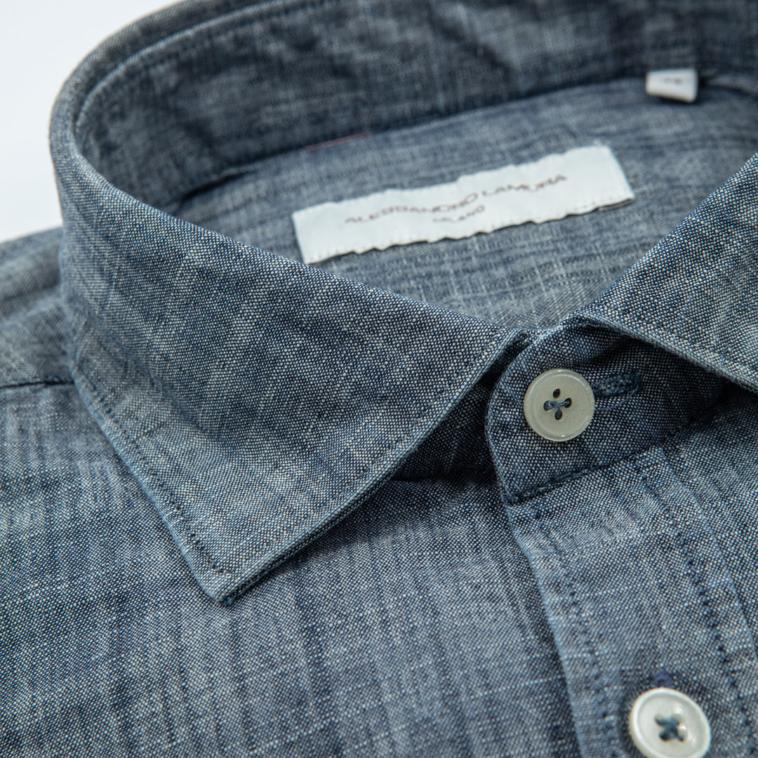 Grey Denim Shirt