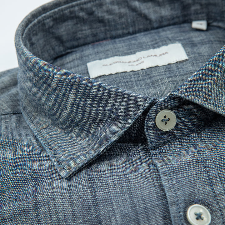 Grey Denim Shirt