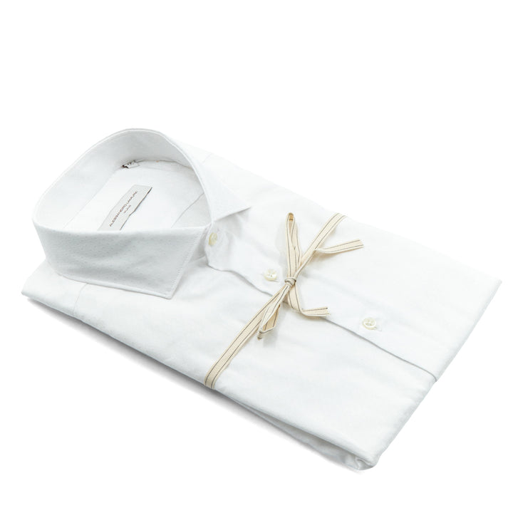 White Jacquard Shirt