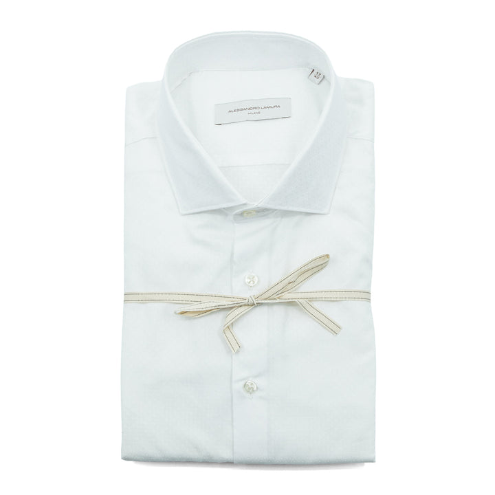 White Jacquard Shirt