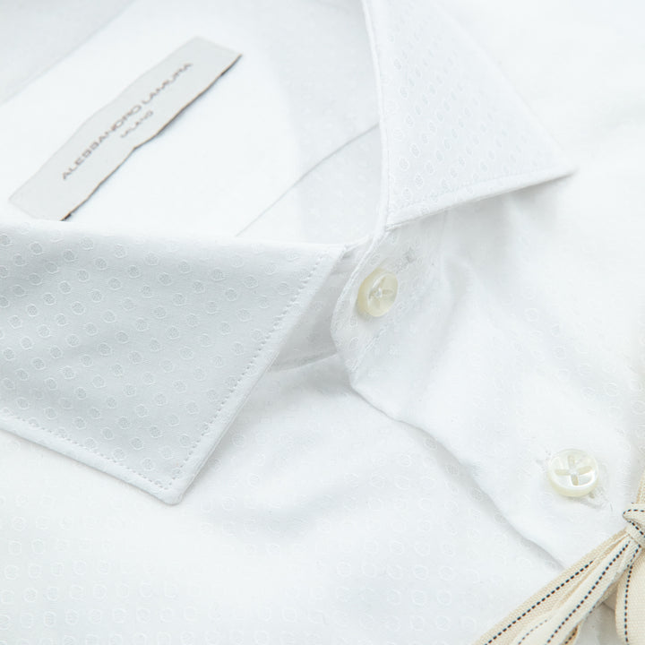 White Jacquard Shirt