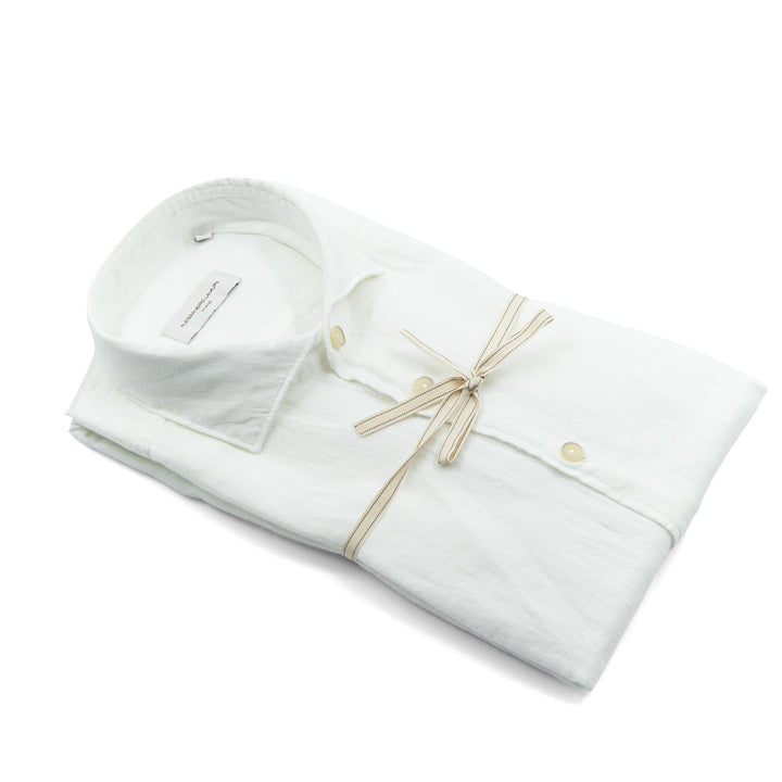 Cream Linen Shirt