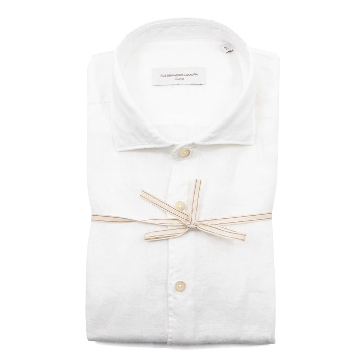Cream Linen Shirt