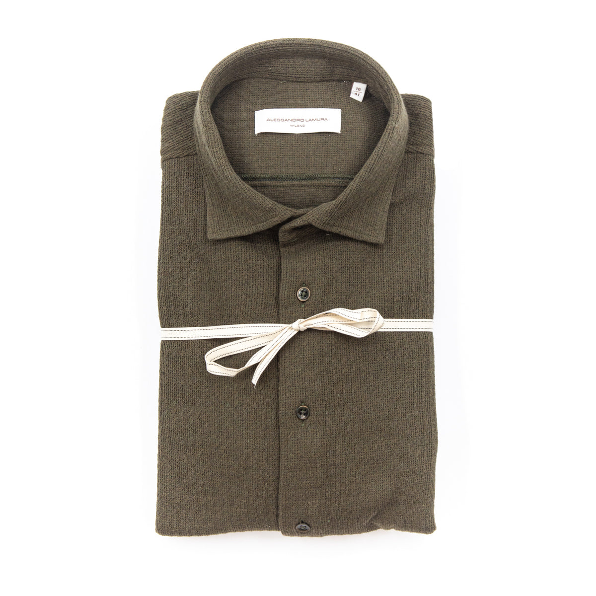 Camicia in Maglia Verde Militare