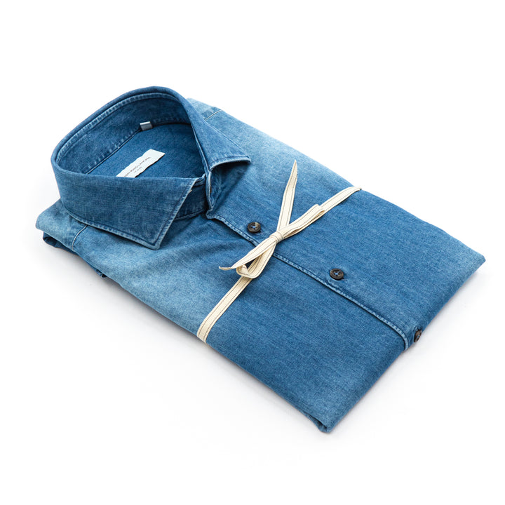 Camicia Denim Azzurra
