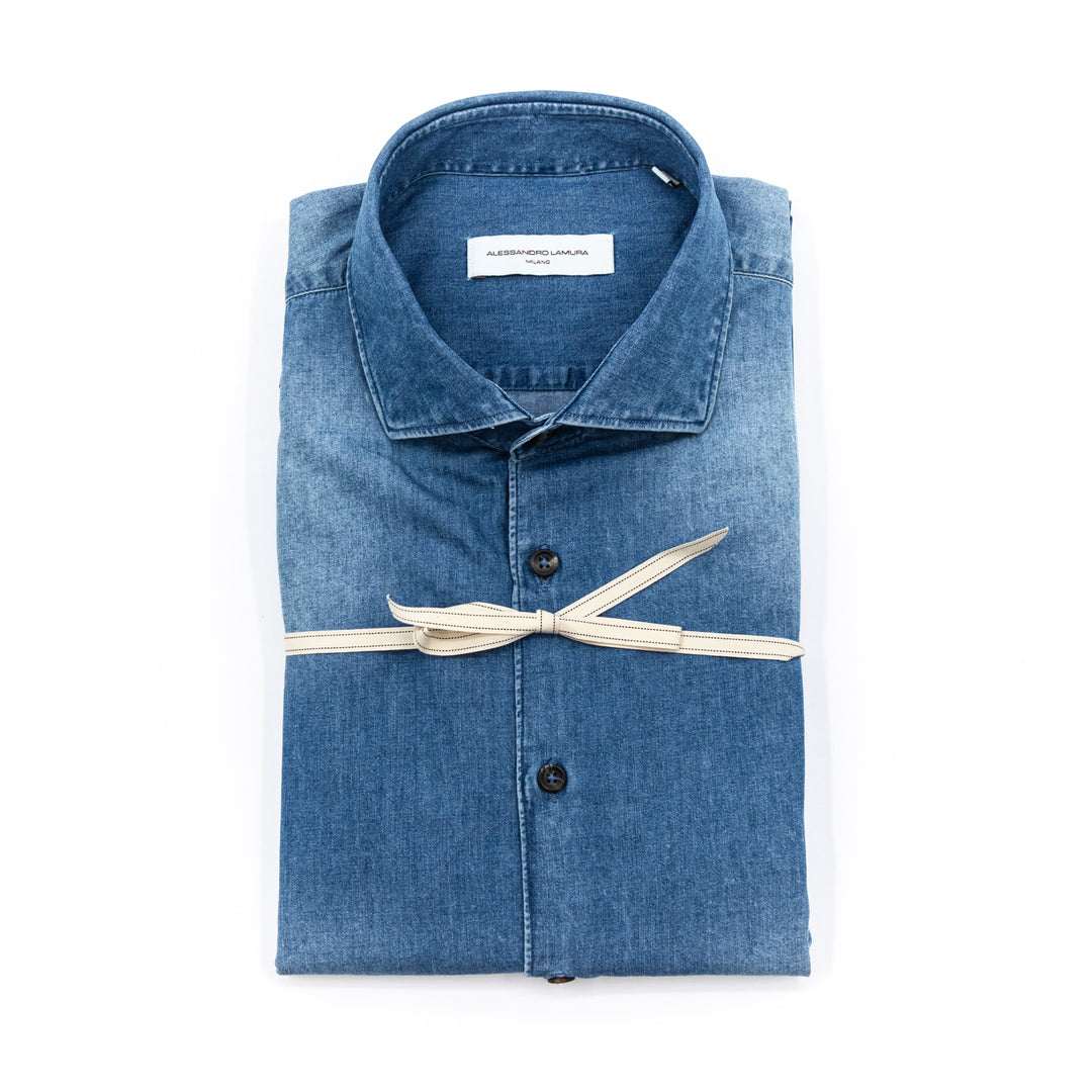 Camicia Denim Azzurra