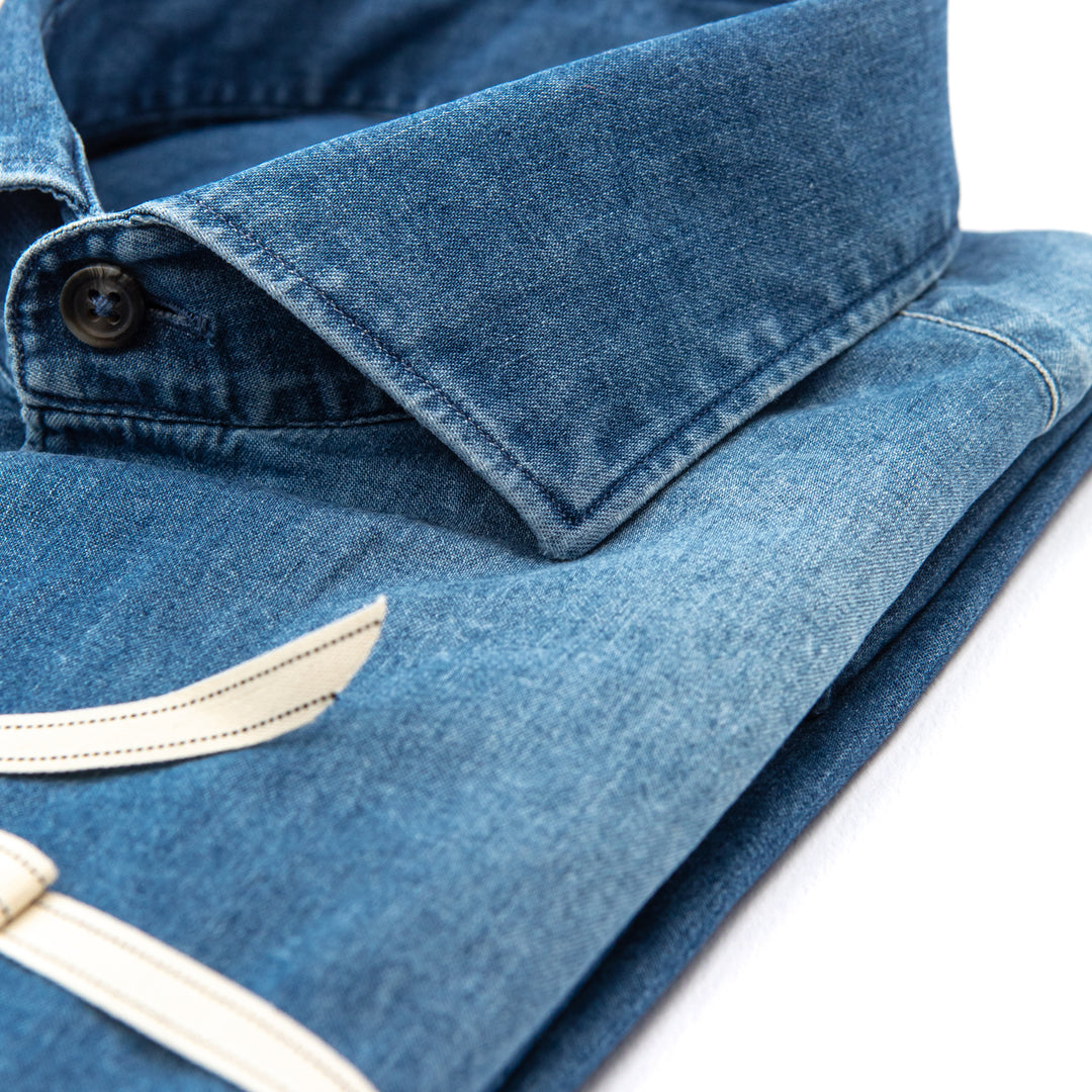 Camicia Denim Azzurra