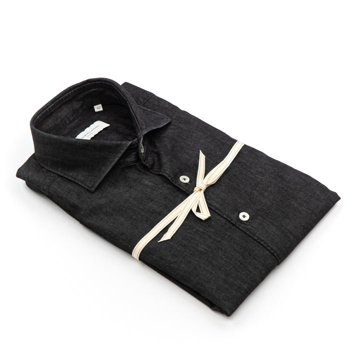 Camicia Denim Nera