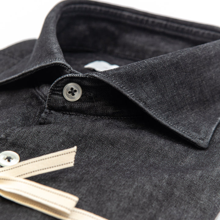 Camicia Denim Nera