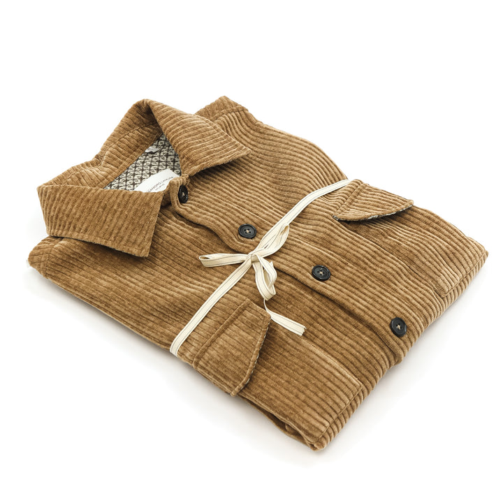 Overshirt in Velluto a Coste