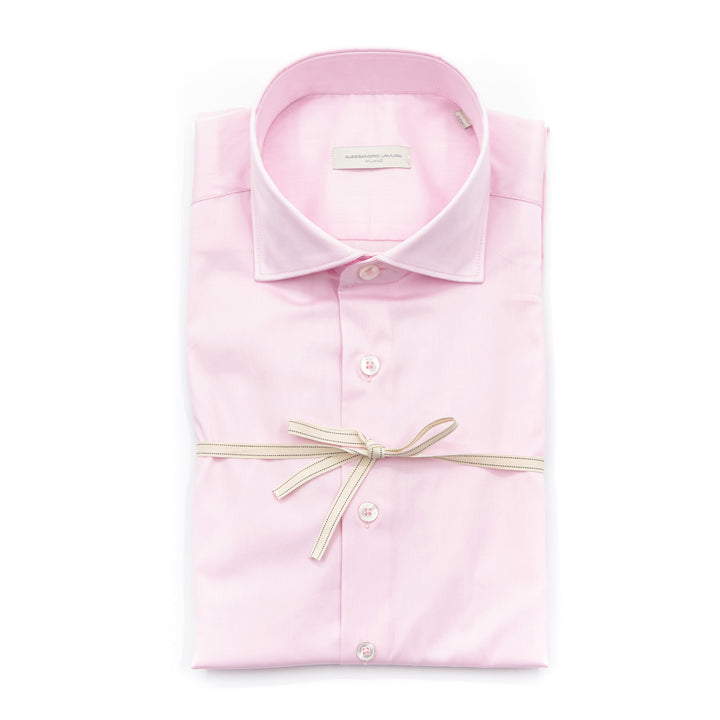 White Shirt Embroidered with Black Floral Details