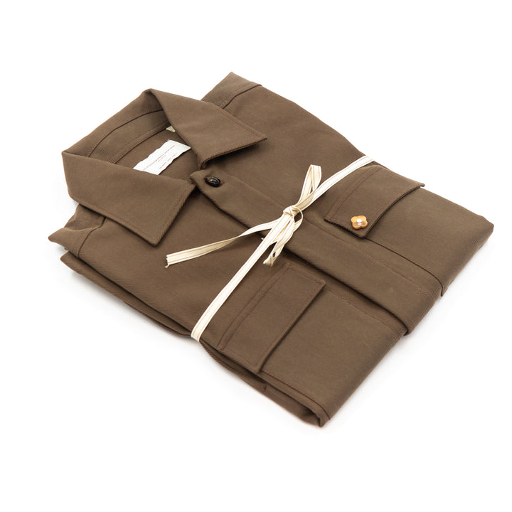 Overshirt Marrone