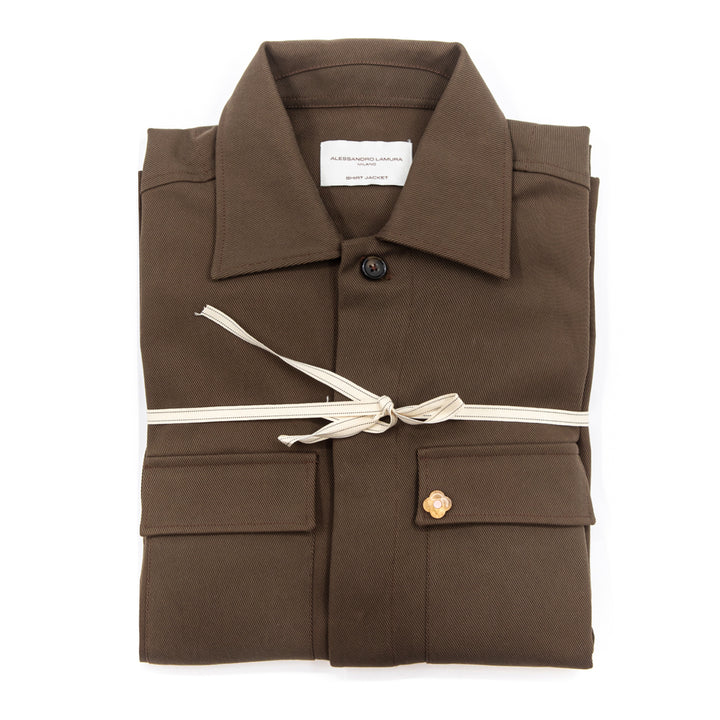 Overshirt Marrone
