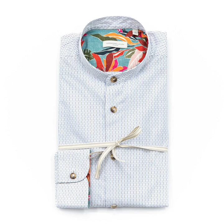 Camicia Coreana con Interno Fantasia