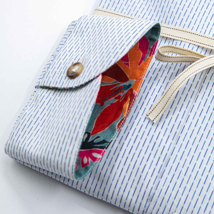Camicia Coreana con Interno Fantasia
