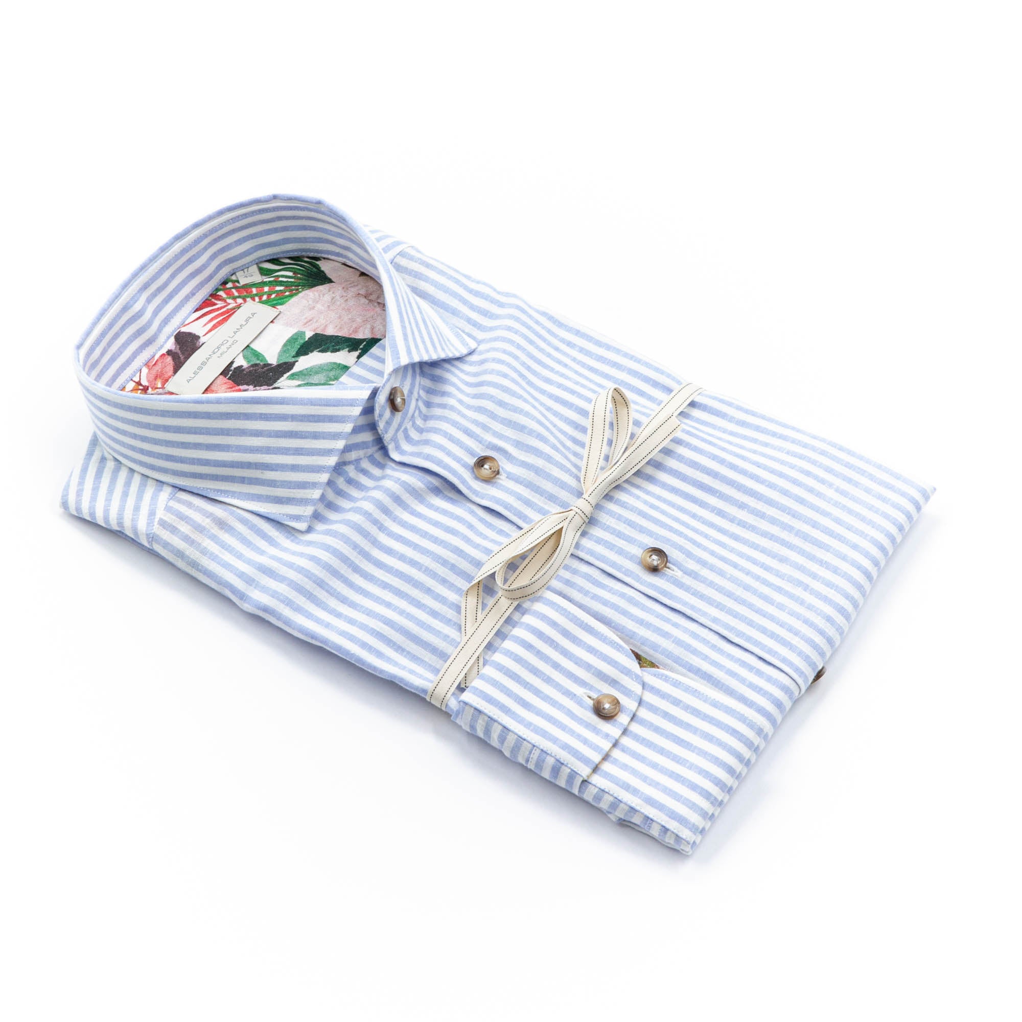 Alessandro Lamura メンズシャツ Men's patterned shirt Alessandro Lamura