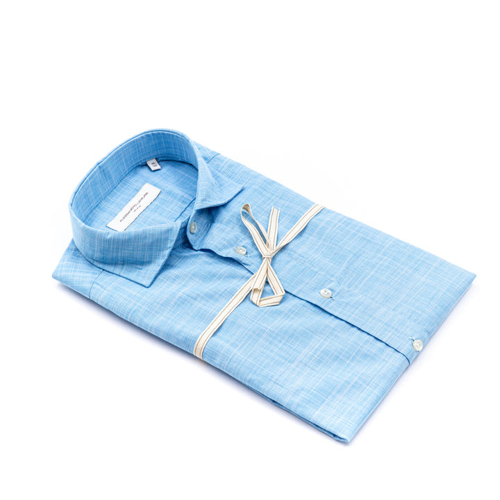 Camicia Azzurra in Cotone