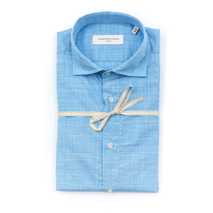 Camicia Azzurra in Cotone